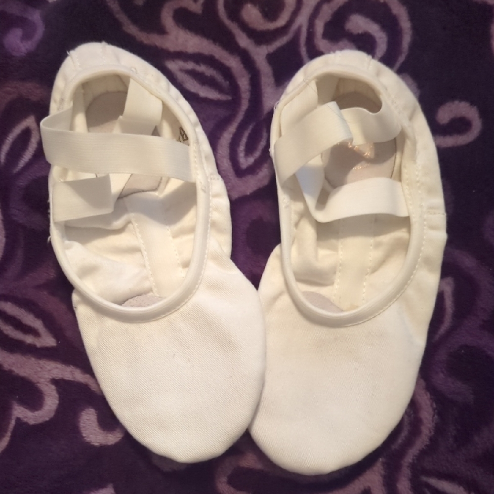 Eurotard White Canvas Coupè Split Sole Ballet